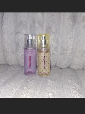 Aeropostale Purple and Pale Yellow Body Mist Duo